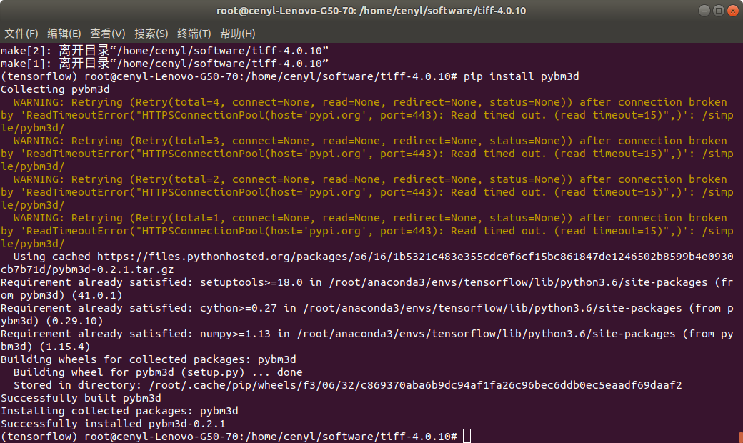 Building wheel for pybm3d (setup.py) error Programmer Sought