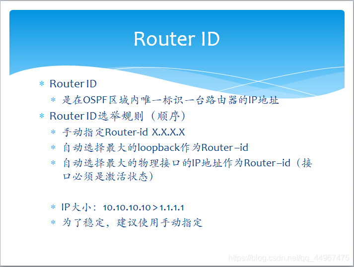 Router ID