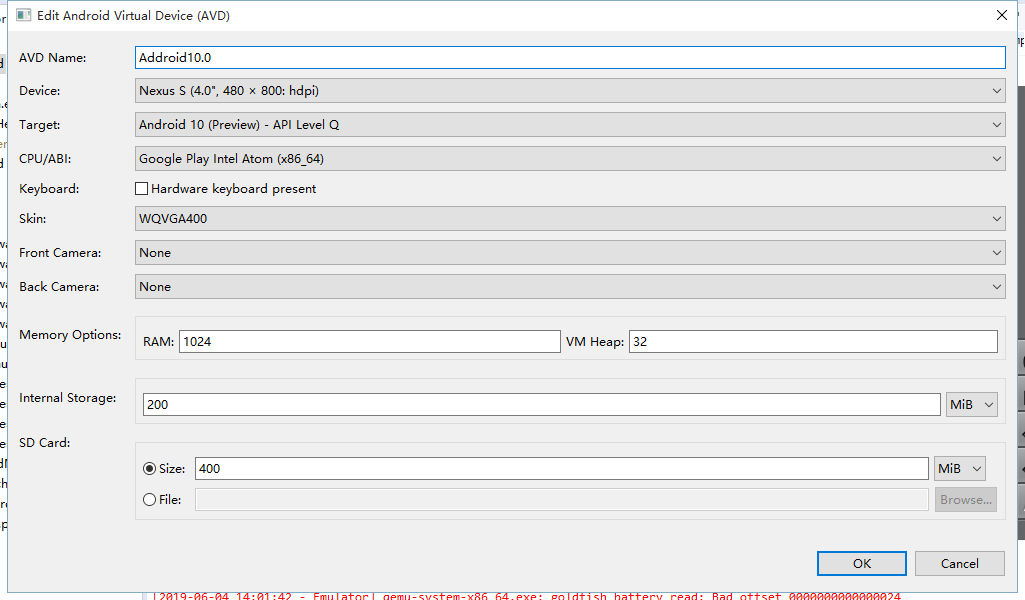 android studio sdk tag mismatch