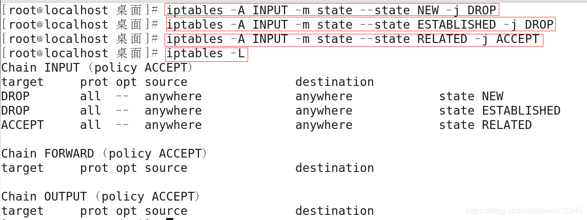 Iptables工作原理及命令