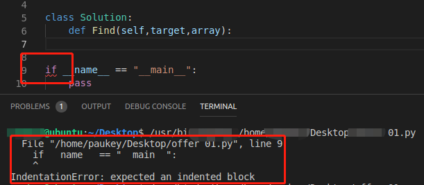 Python问题】Indentationerror: Expected An Indented Block的另一个错误原因_4Hck的博客-Csdn博客