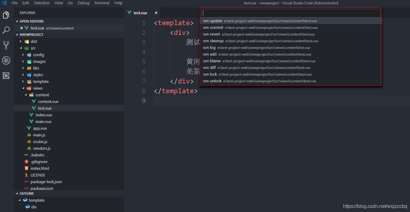 VC Code(Visual Studio Code)编辑器使用 SVN_vccode-CSDN博客