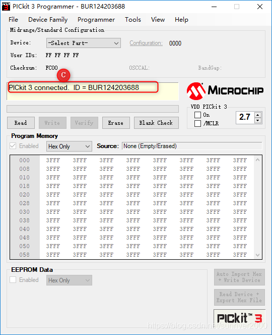 【PICkit3】PICkit3 Programmer烧写教程-CSDN博客