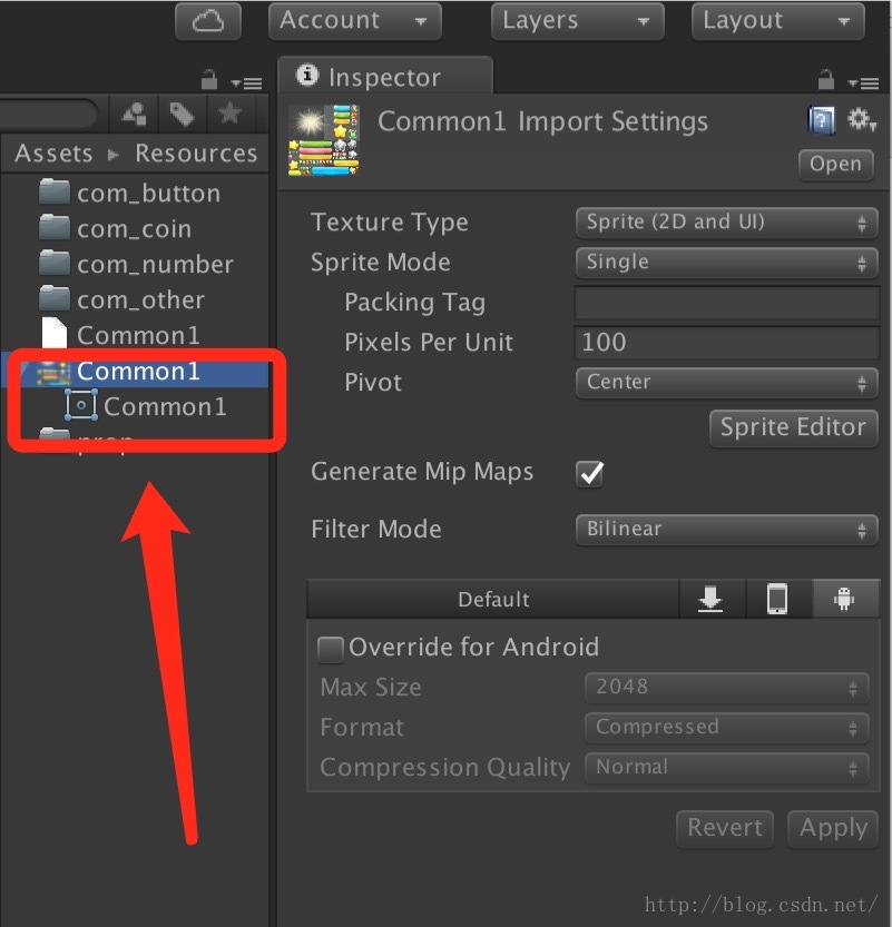 texturepacker unity