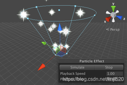 Star particle system