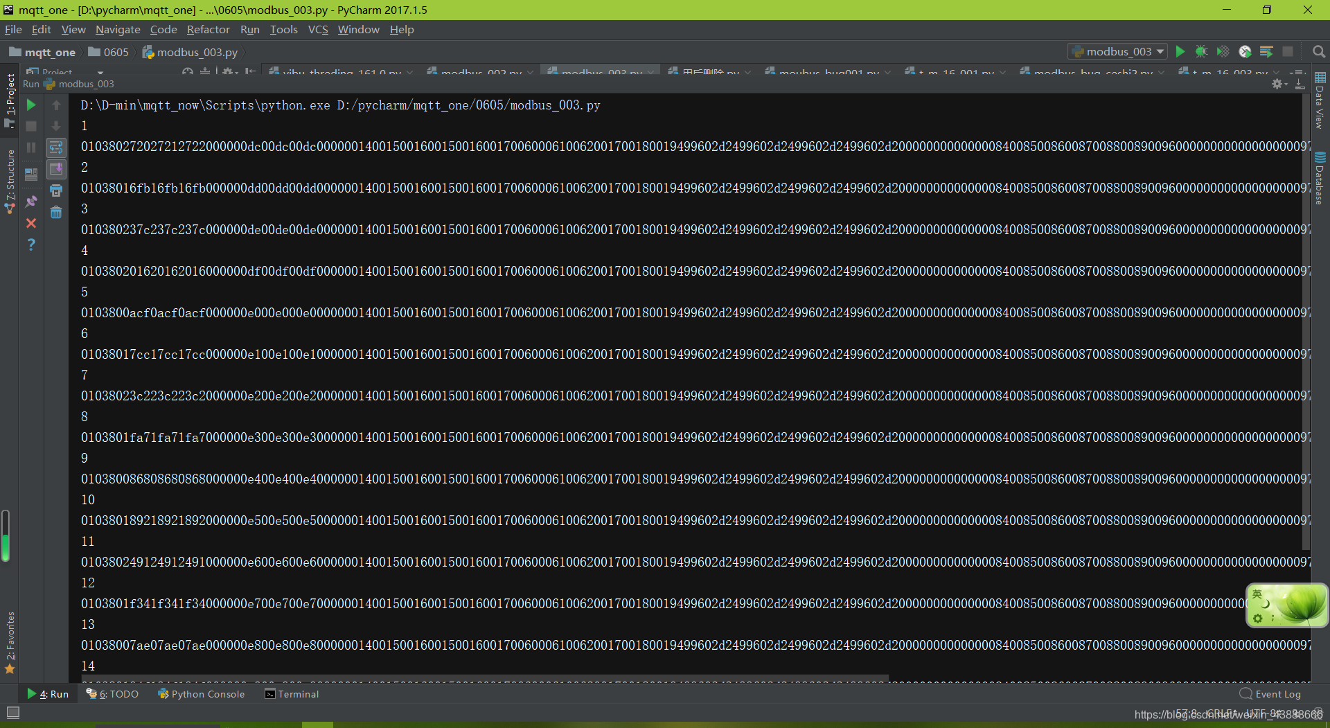 Python获取modbus升级版,这是代码部分,硬件设置后期加入_python 用modbus_tk读取数据-CSDN博客