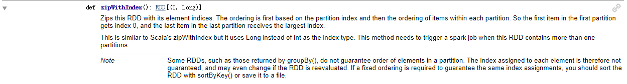 zipWithIndex