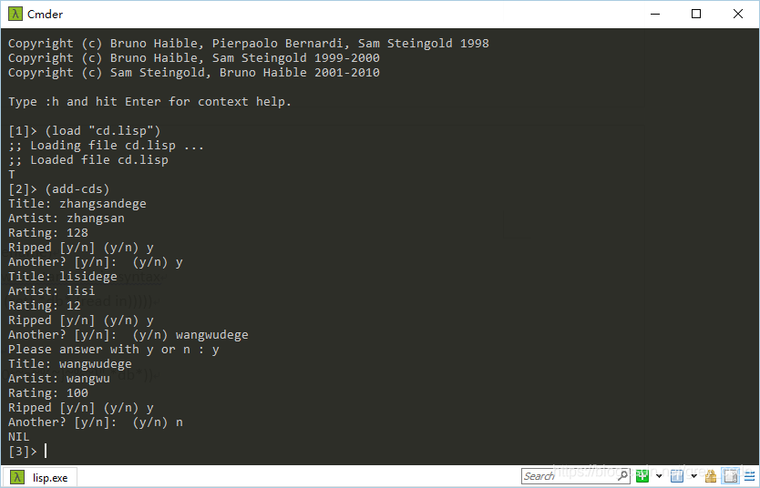 126_lisp中数据库的存储以及加载_lisp编写好怎么保存-CSDN博客