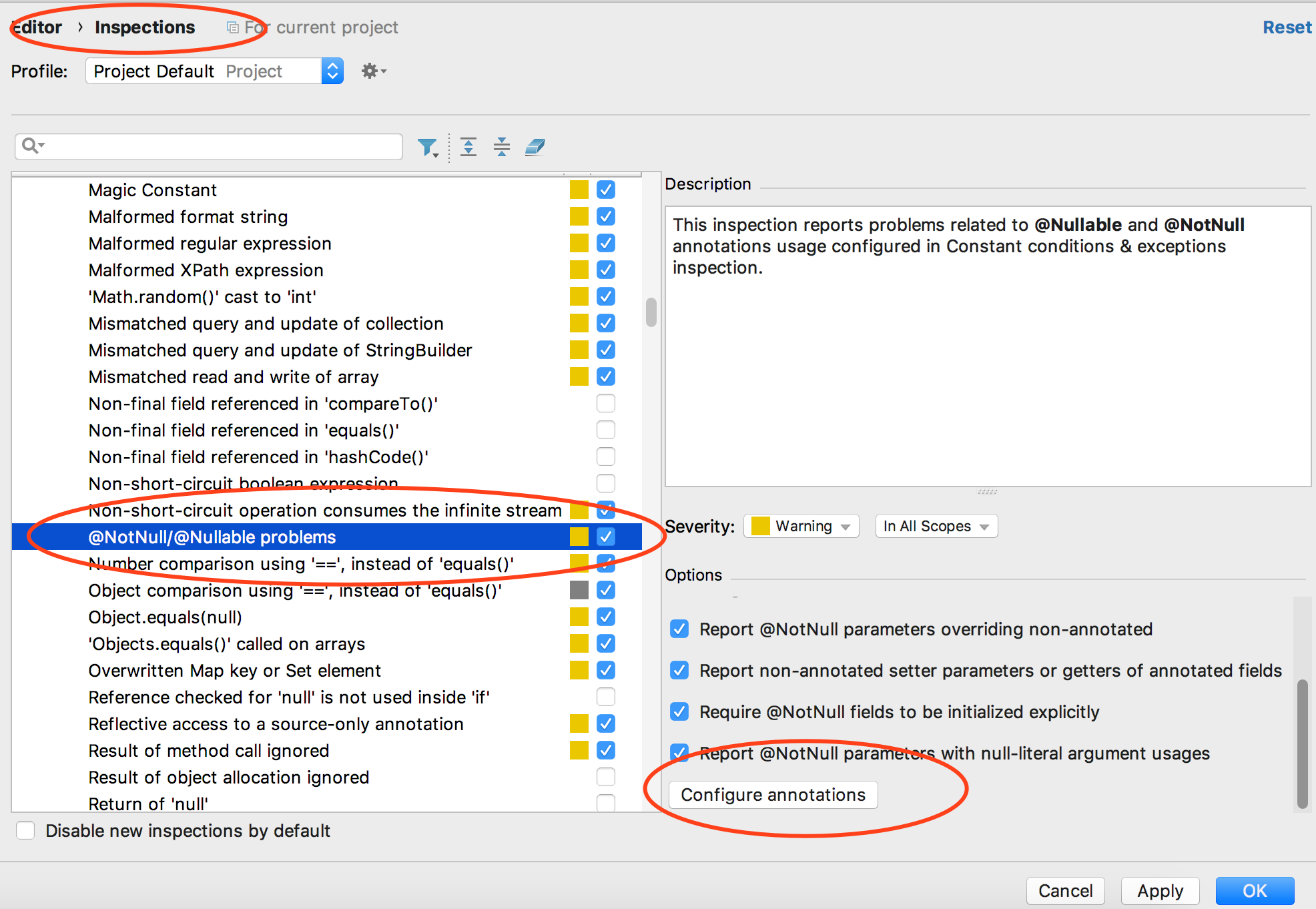 java中notnull注解用途_idea注解test用不了