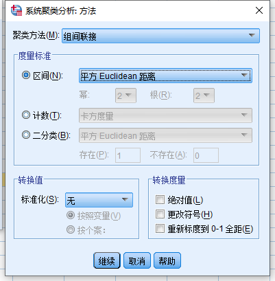 spss数据分析聚类分析_SPSS聚类分析