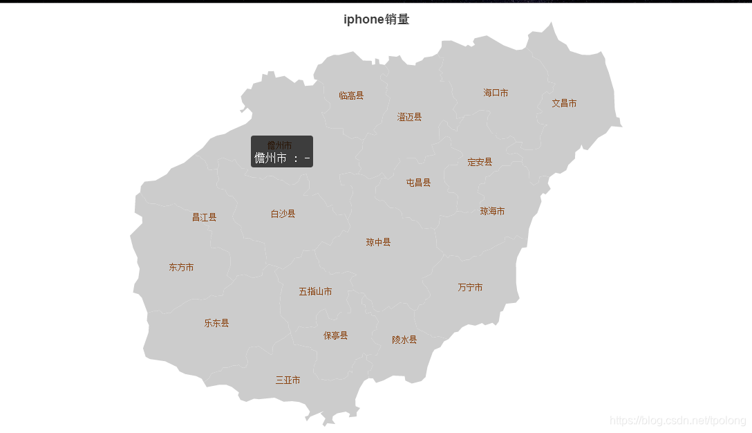 echart地图使用经验-地图变形和添加数据