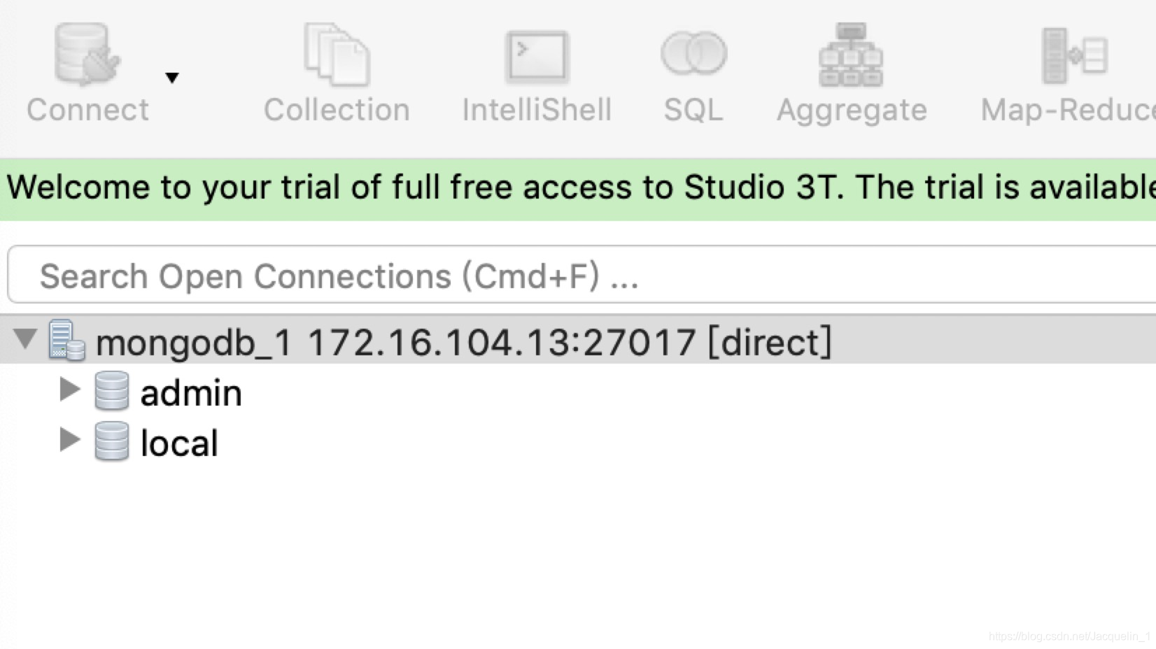 studio 3t连接linux上的MongoDB_最新版 studio 3t 连接linux mongodb数据库-CSDN博客