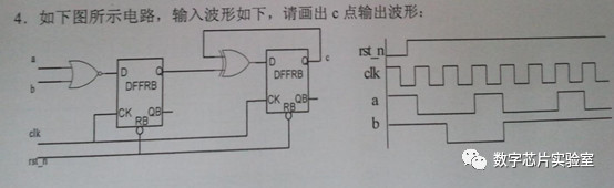 数字IC笔试题 ——全志科技数字前端