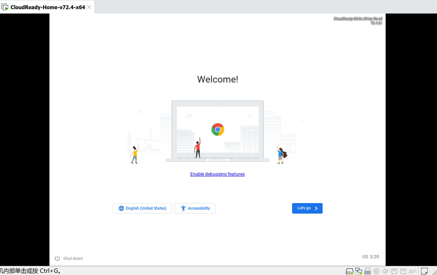 Neverware Windows:安装Chrome OS/Chromium OS/CloudReady 到虚拟机VMware/VirtualBox ...