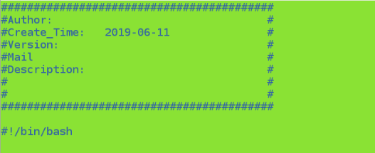 Linux学习笔记 Shell的脚本规范 Noflag的博客 Csdn博客 Shell脚本表头