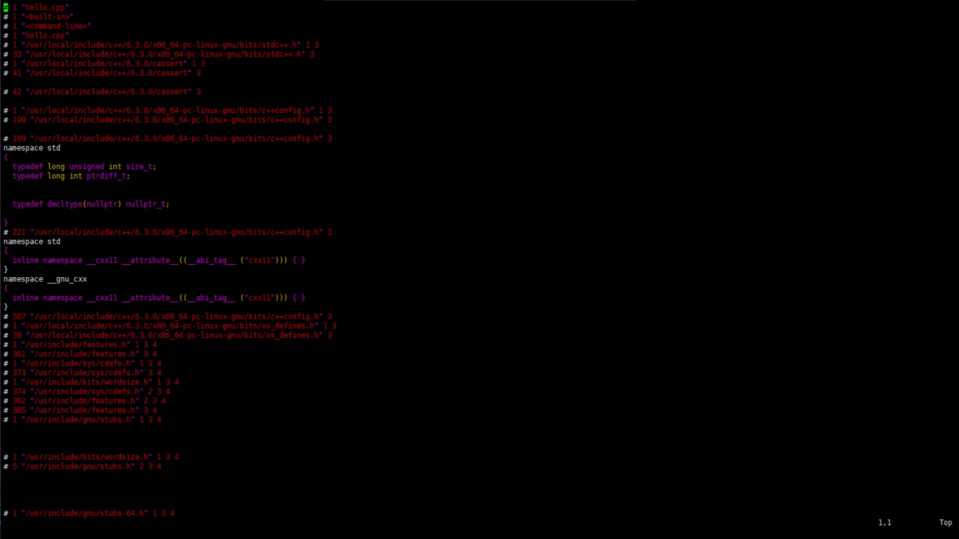 GCC中C++源程序到可执行文件的四个步骤_使用gcc工具从c++语言源代码文件生成可执行文件的过程包括哪些步骤()-CSDN博客