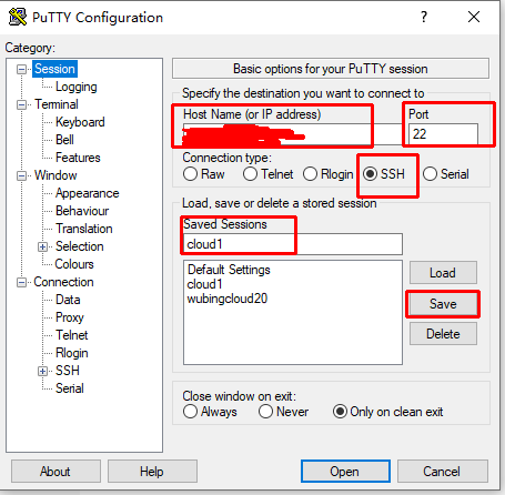 putty ssh timeout