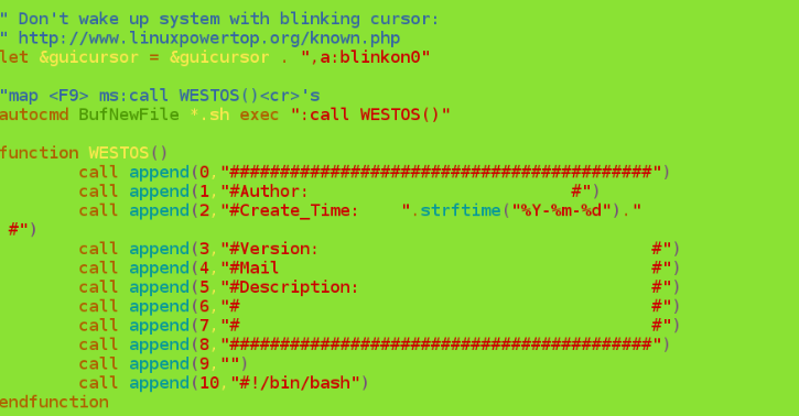 Linux学习笔记 Shell的脚本规范 Noflag的博客 Csdn博客 Shell脚本表头