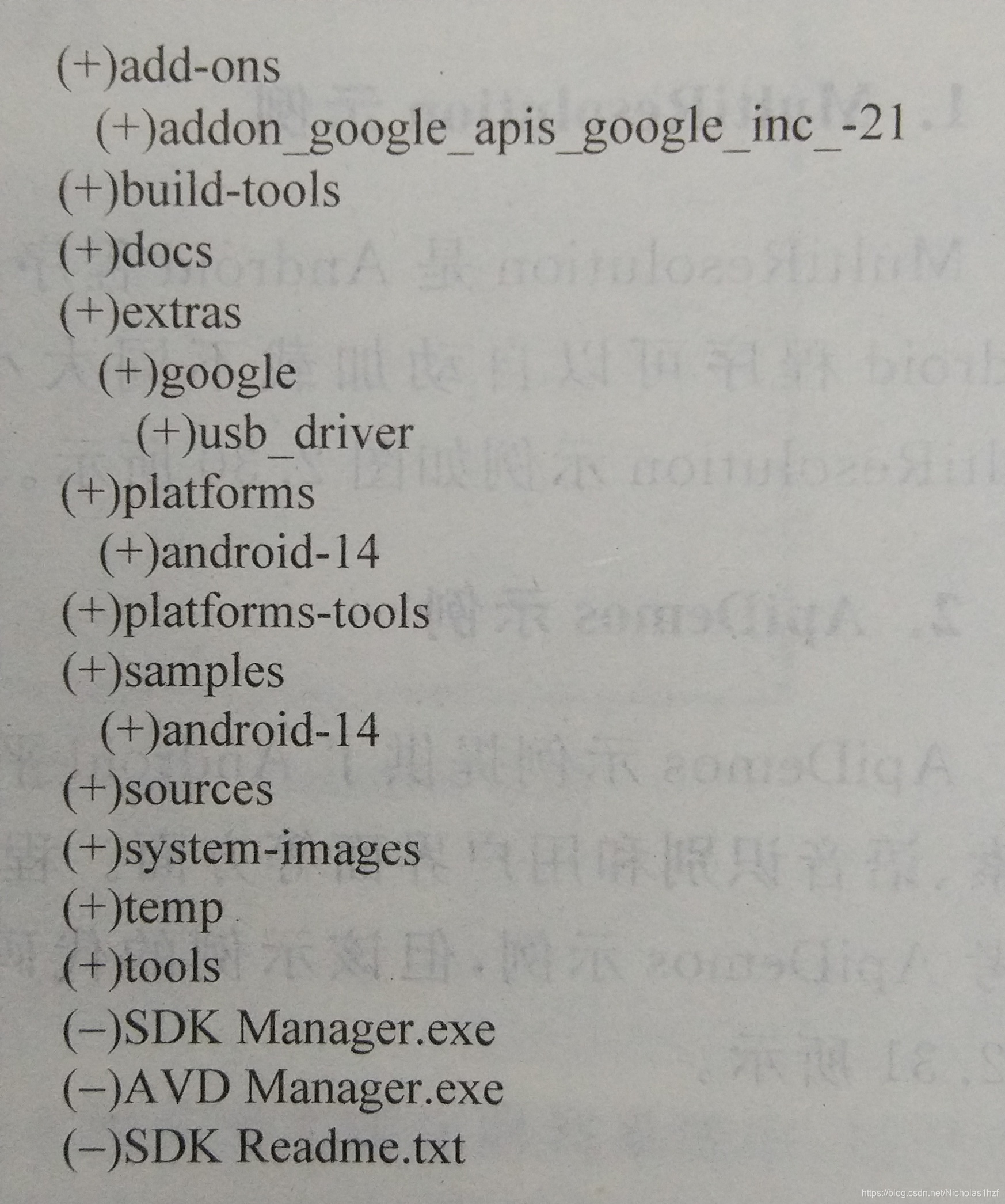 Android SDK 目录结构