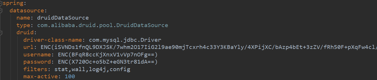 加密后配置文件
