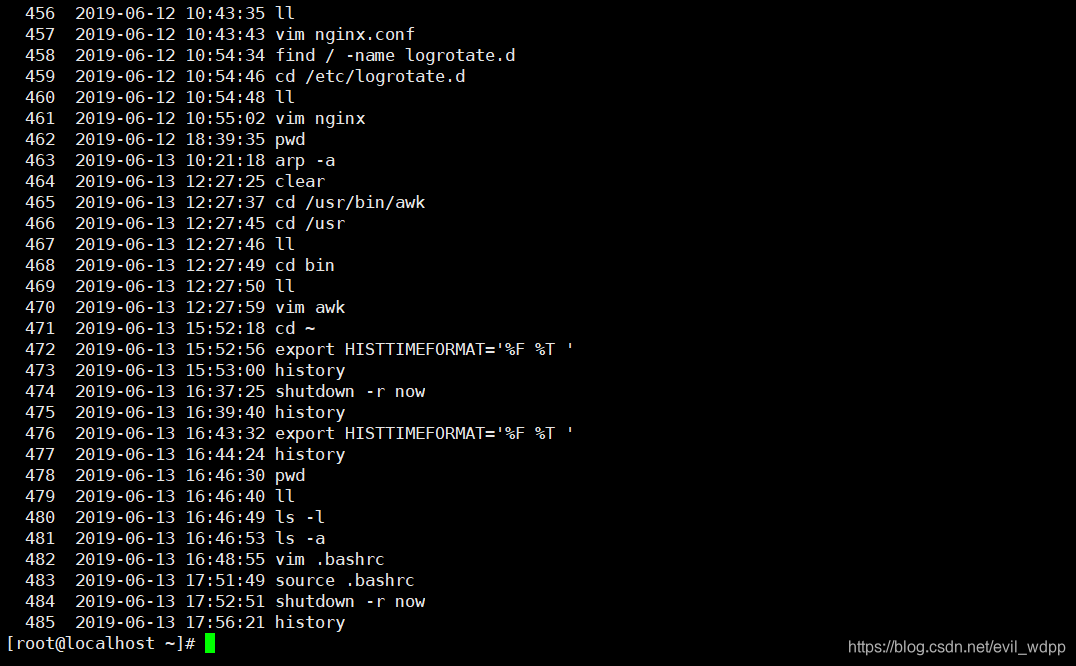 Linux下history命令显示时间 - 数据派 - 博客园