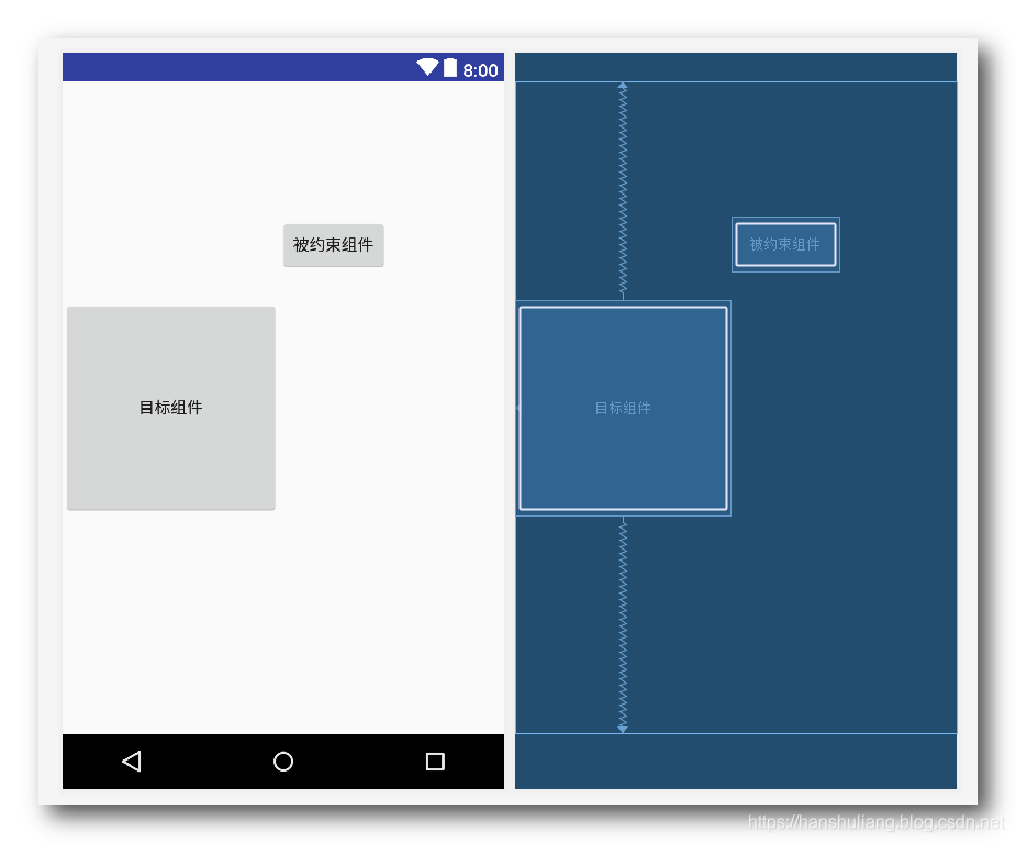 【约束布局】ConstraintLayout 约束布局 ( 简介 | 引入依赖 | 基本操作 | 垂直定位约束 | 角度定位约束 | 基线约束 ...