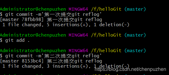 Reflog git log和git reflog的区别_git reflog-CSDN博客