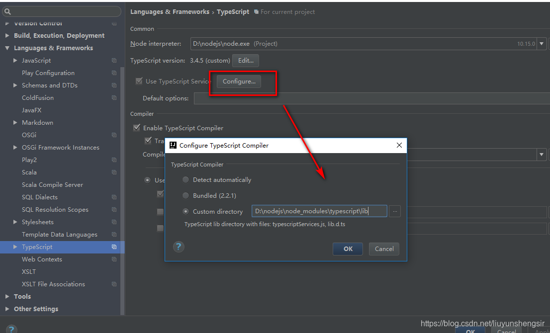Intellij idea设置支持TypeScript_idea对ts的支持-CSDN博客