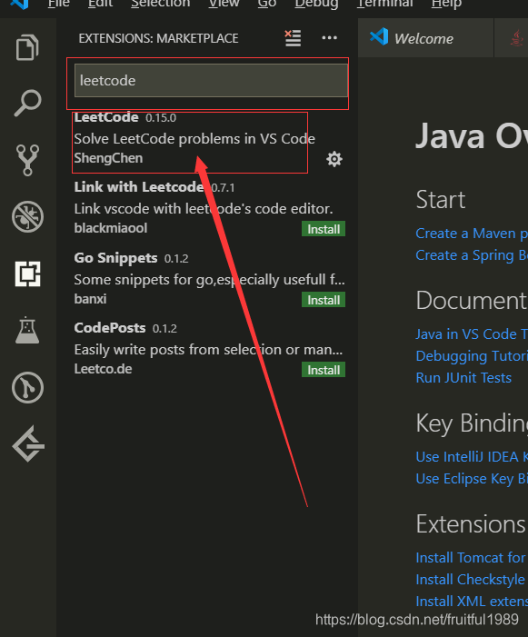 使用VS Code 来编写提交调试LeetCode或者力扣的代码(Java版本)_vscode leetcode插件怎么提交-CSDN博客