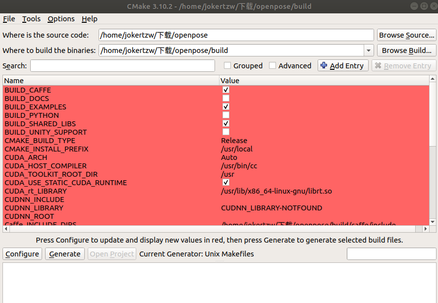 ubuntu18.04 cuda10.10 cudnn pytorch1.0 caffe2 opencv3.4 openpose