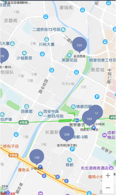 android 百度地图自定义添加覆盖物（Overlay）