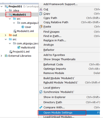 二、IDEA模块相关操作(Module)_idea plugin 项目moduletype 替换next 为 create-CSDN博客