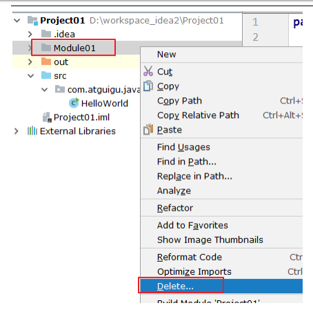 二、IDEA模块相关操作(Module)_idea plugin 项目moduletype 替换next 为 create-CSDN博客