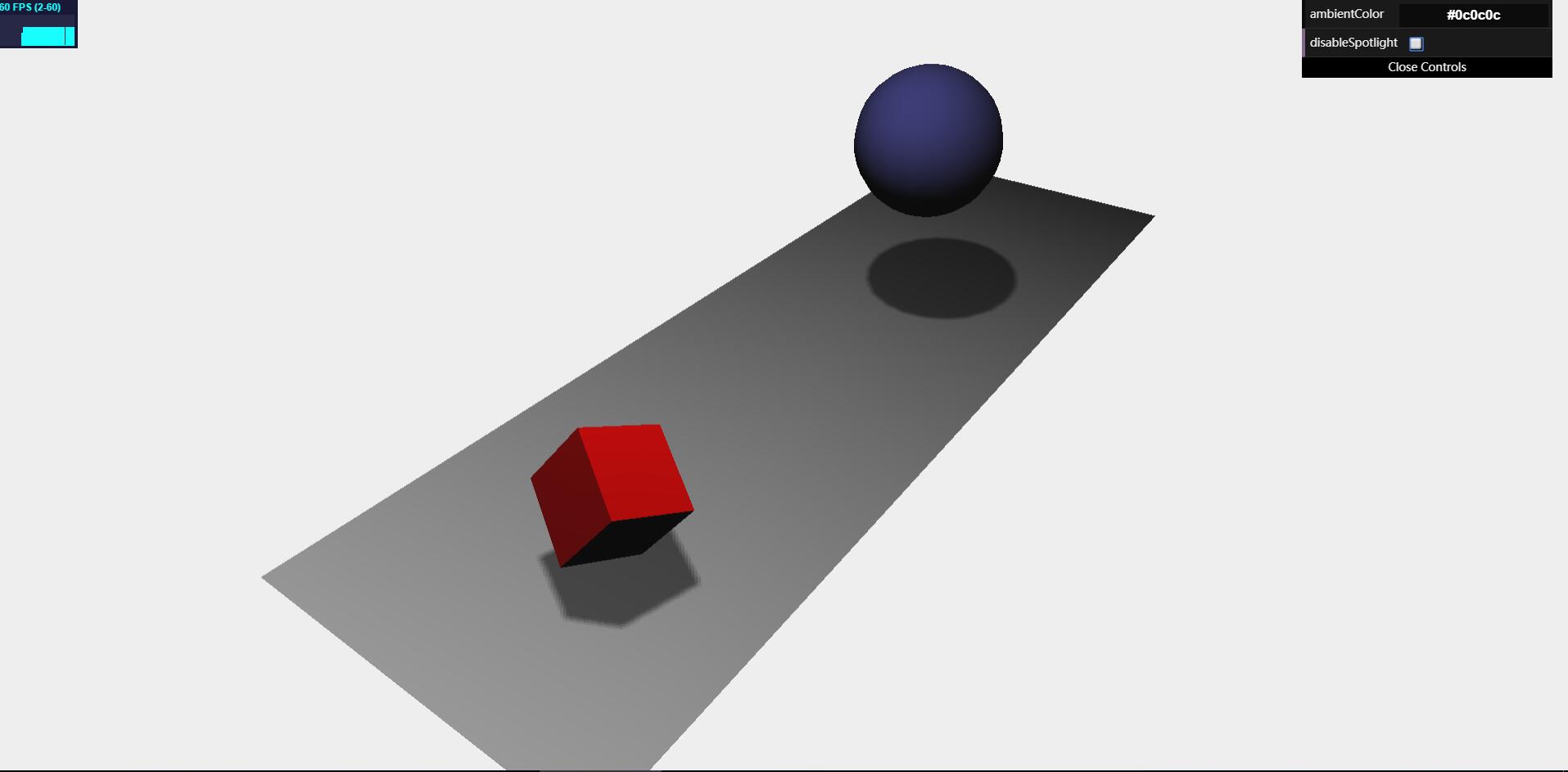 一.    ambientlight=>影响整个场景的光源