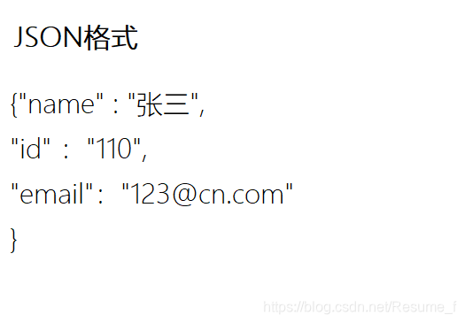 json格式