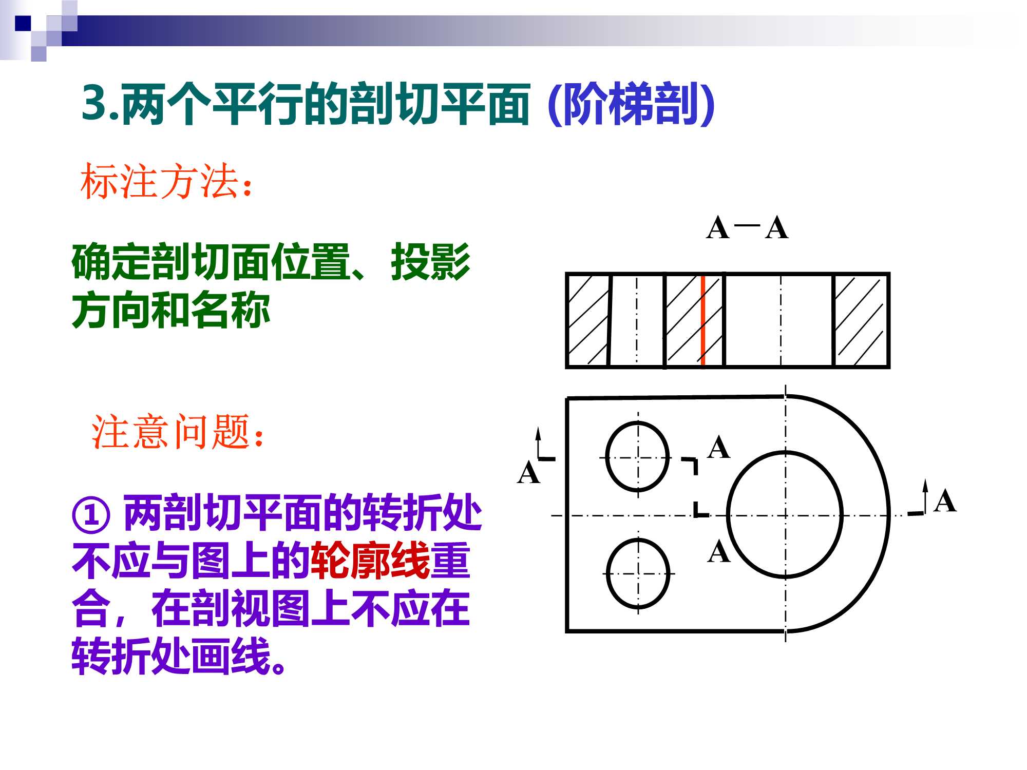 工程制图 （机件常用的基本表示法）_机件其他表示法-CSDN博客