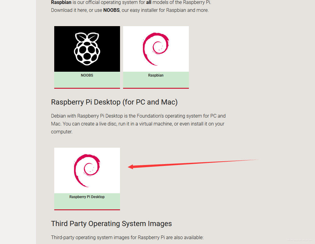 Raspberry Pi's official website screenshot