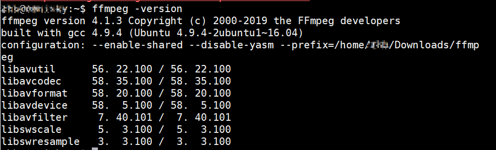 pip install ffmpeg ubuntu