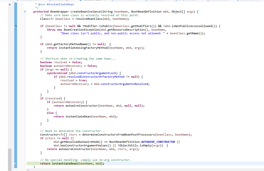 spring对xml文件进行加载bean过程初步解析_failed to register bean definition with name