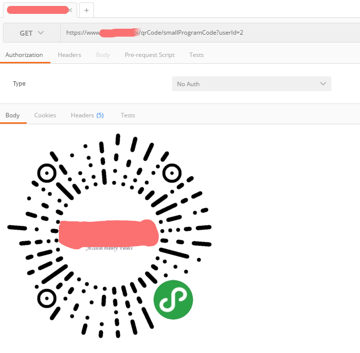 java生成带参数的小程序二维码以io流的方式直接输出到页面