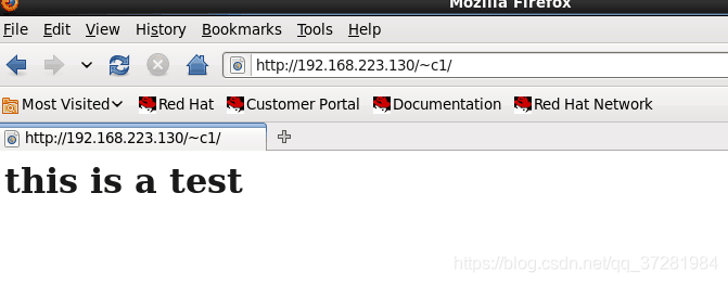 linux个人网站配置初学习---搭建web服务
