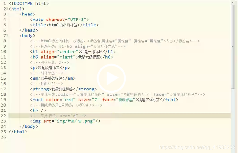 Html5基本标签属性 个人总结 阿贾兴兴的博客 程序员宅基地 程序员宅基地