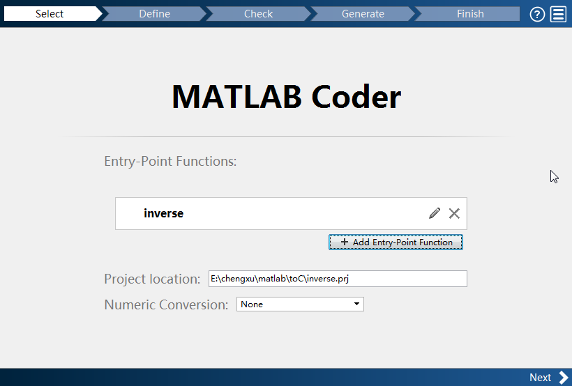 Steps of matlab to C language (1) - Basic Operation - Programmer Sought