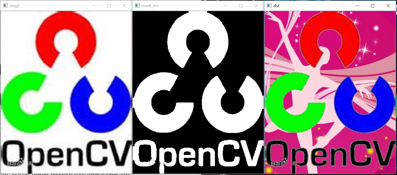 【OpenCV + Python】之bitwise_and、bitwise_not,bitwise_xor等图像基本运算(opencv位操作 ...