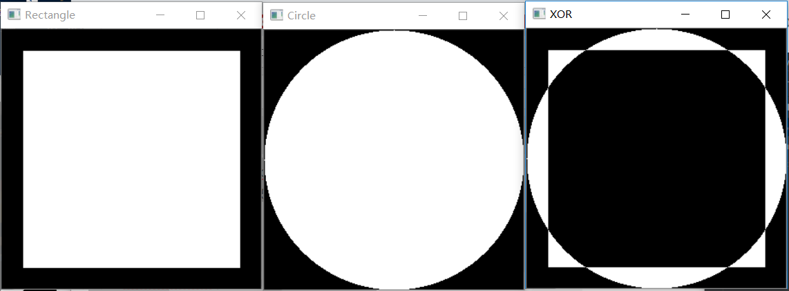 【OpenCV + Python】之bitwise_and、bitwise_not,bitwise_xor等图像基本运算(opencv位操作 ...