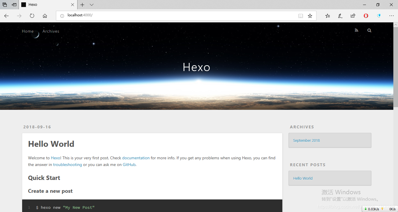 hexo-server