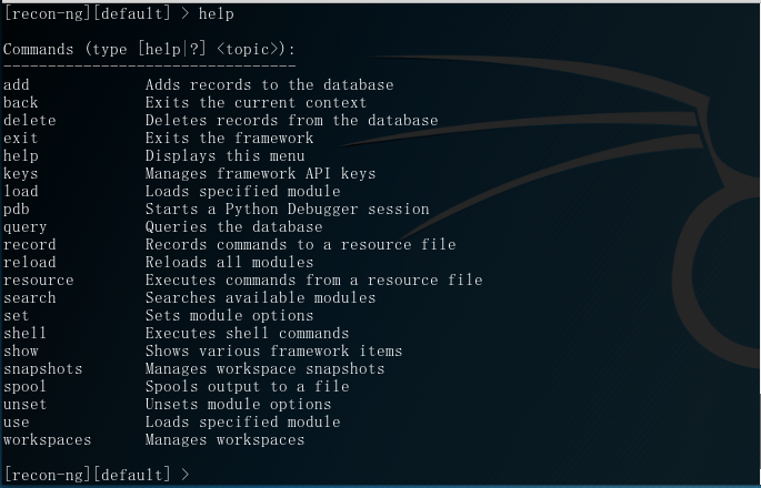 Recon-NG进行信息收集-CSDN博客
