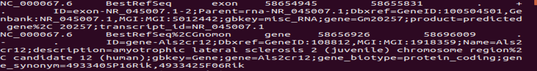 zcat ./GCF_000001635.26_GRCm38.p6_genomic.gff.gz