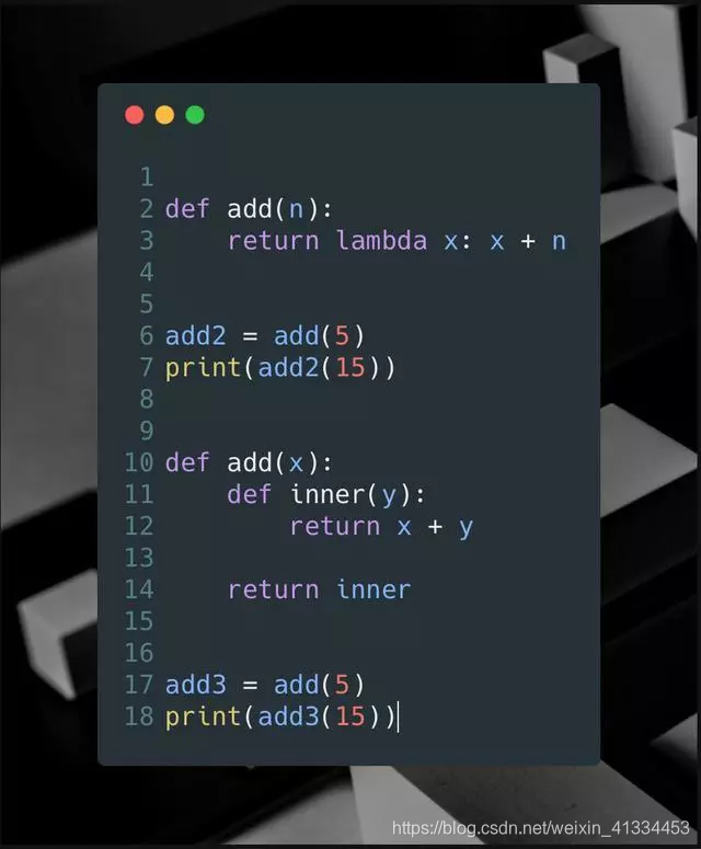 The most convenient function lambda, never read the god of code!