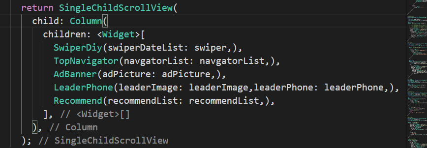 在外层添加SingleChildScrollView